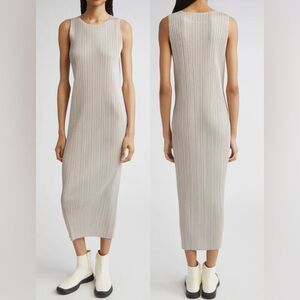 NEW Pleats Please Issey Miyake New Colorful Basics 4 Pleated
Sleeveless Dress 0
